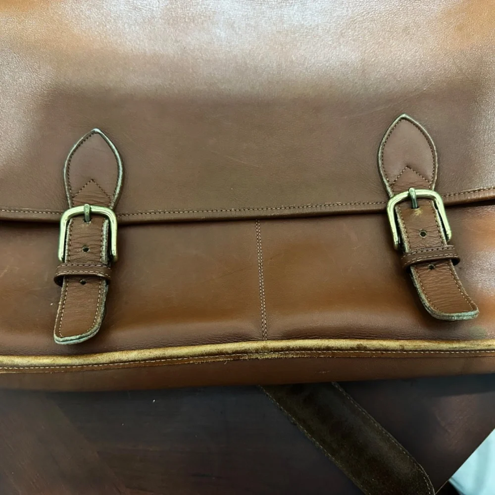 Vintage COACH No. 233-5678 Briefcase – Made in USA – Glove-Tanned Leather –